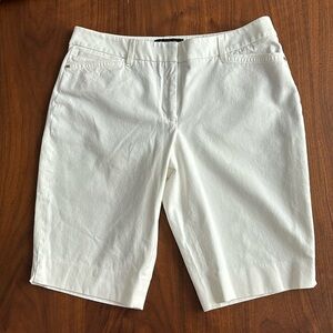 White Bermuda Shorts